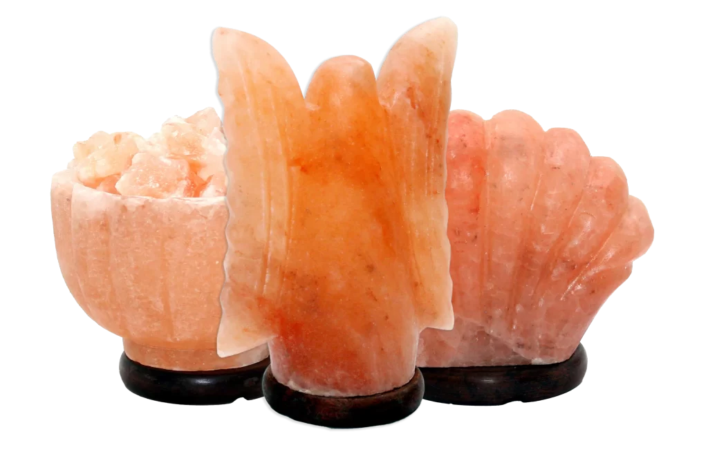 salt crafted lamps